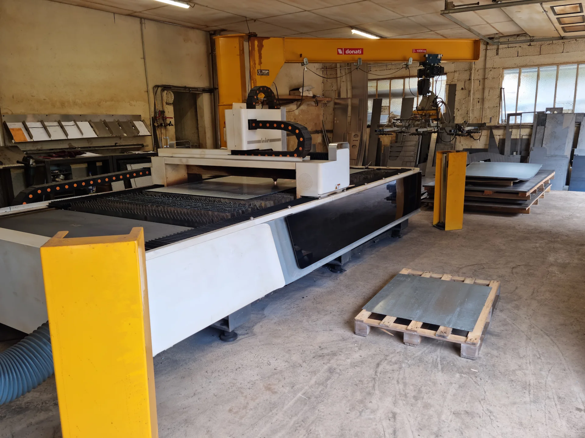 La table laser de SMC