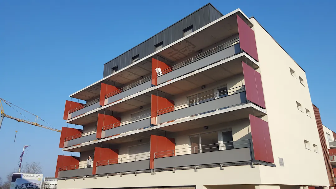 Des gardes-corps réalisés pour un immeuble