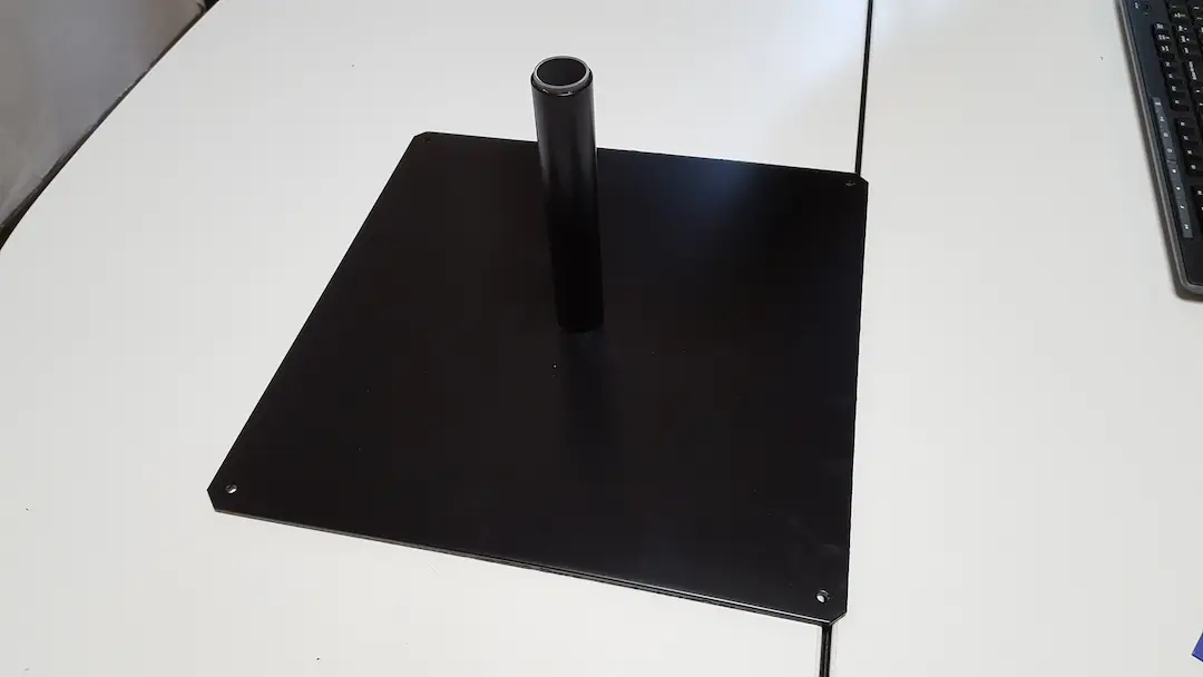 Une pièce industrielle réalisé à l'aide d'une méthode de mécano-soudure