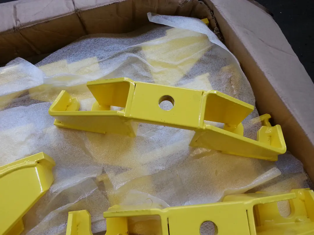 Une pièce industrielle réalisé à l'aide d'une méthode de mécano-soudure