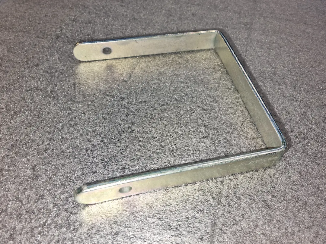 Un exemple de pièce industrielle réalisé par le pliage du métal